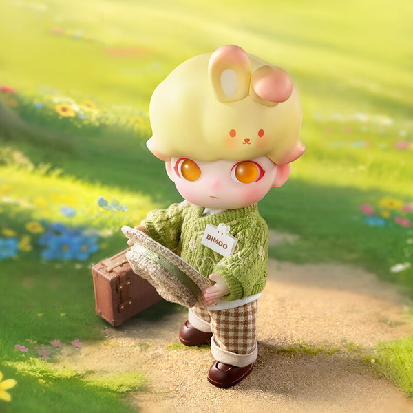 POP MART 泡泡玛特 DIMOO假日兔可动人偶BJD公仔玩偶