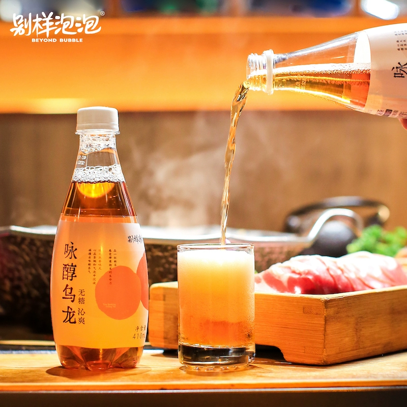 别样泡泡 0糖0脂乌龙茶气泡茶 410ml*6瓶 17.9元包邮 买手党-买手聚集的地方