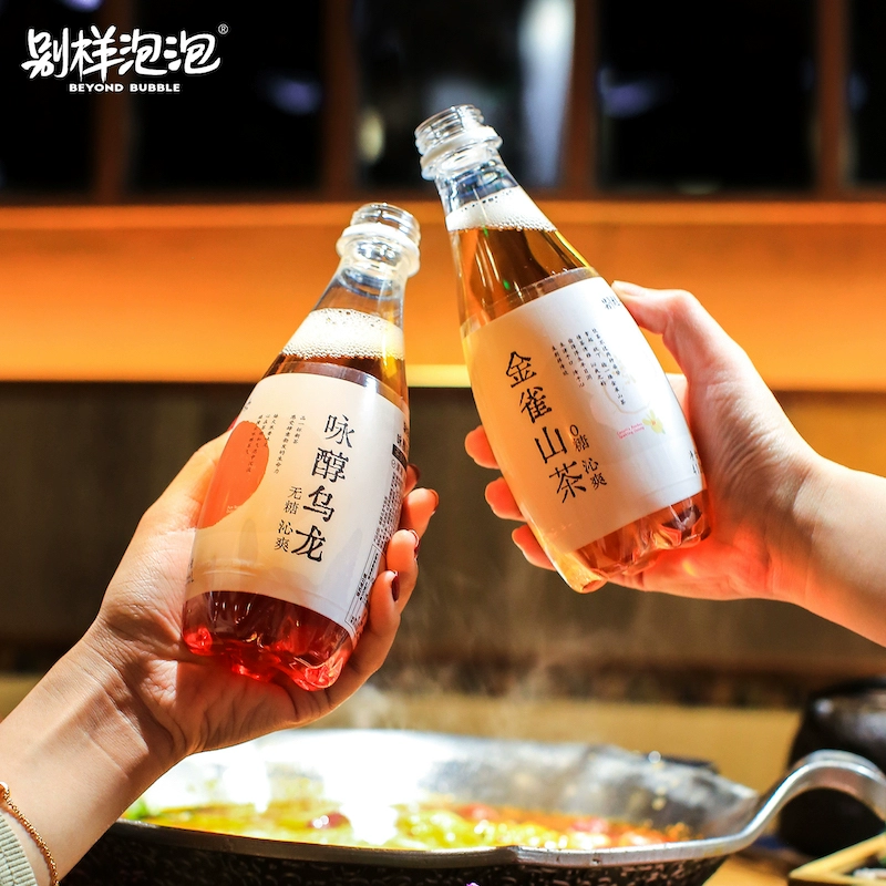 别样泡泡 0糖0脂乌龙茶气泡茶 410ml*6瓶 17.9元包邮 买手党-买手聚集的地方