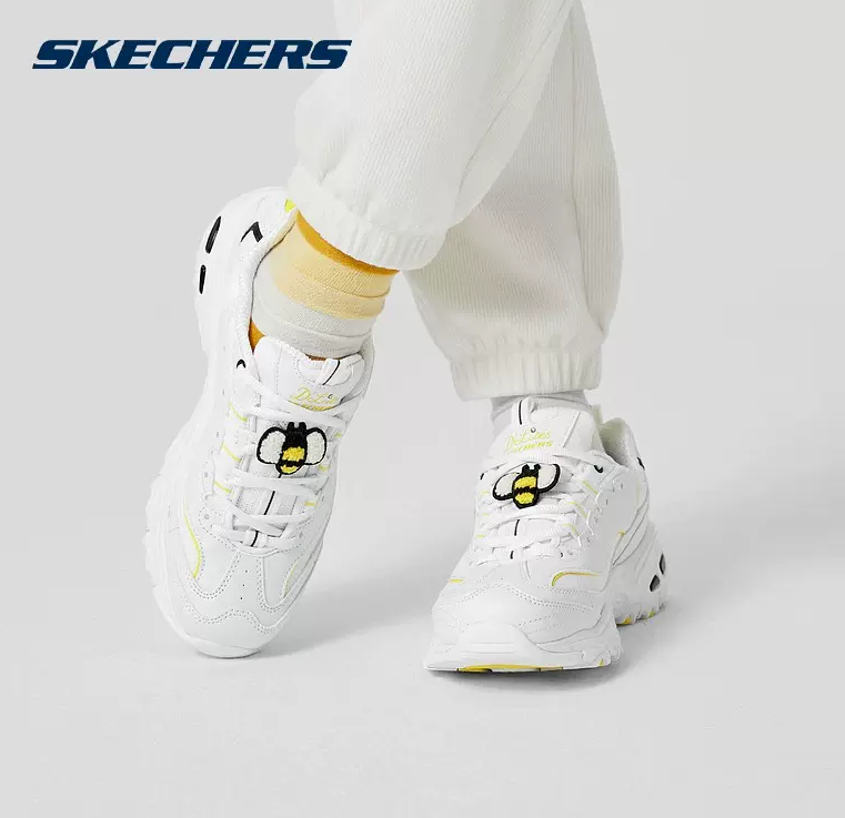 Skechers 斯凯奇 DLITES系列 女士笑脸NTMT甲鞋老爹鞋 896116 259元包邮 买手党-买手聚集的地方