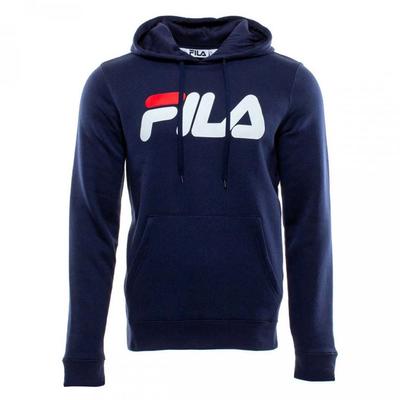 fila 斐乐 卫衣印花logo男女款经典运动休闲抓绒长袖连帽衫男潮牌