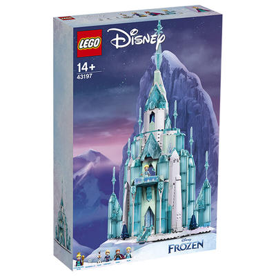 lego乐高disneyfrozen迪士尼冰雪奇缘系列43197艾莎的冰雪城堡