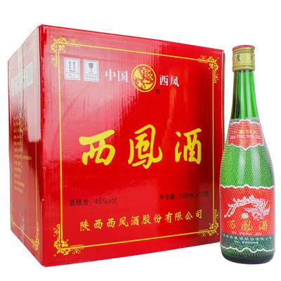 西凤酒45度666图片