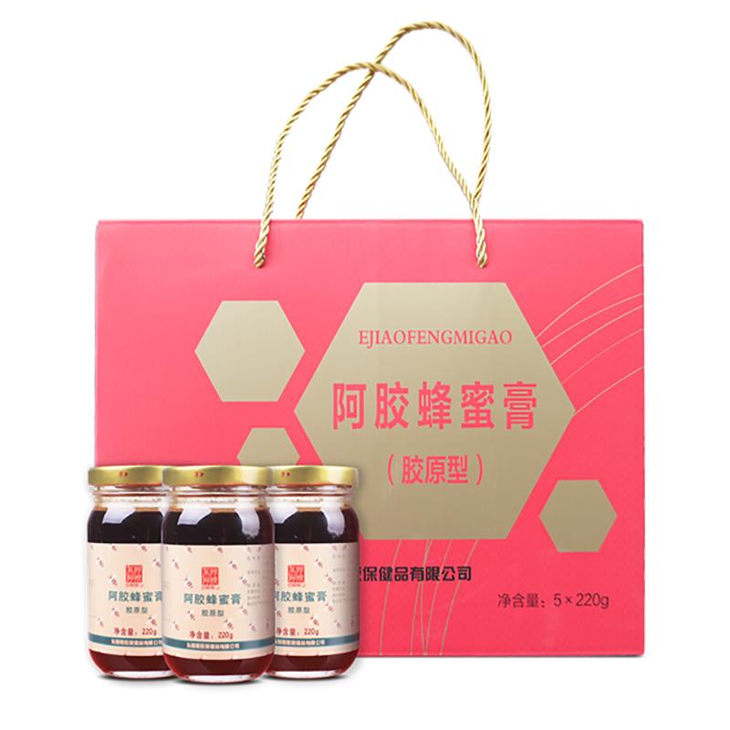 东阿阿胶 阿胶蜂蜜膏 220g*5瓶礼盒装 59.2元包邮 买手党-买手聚集的地方