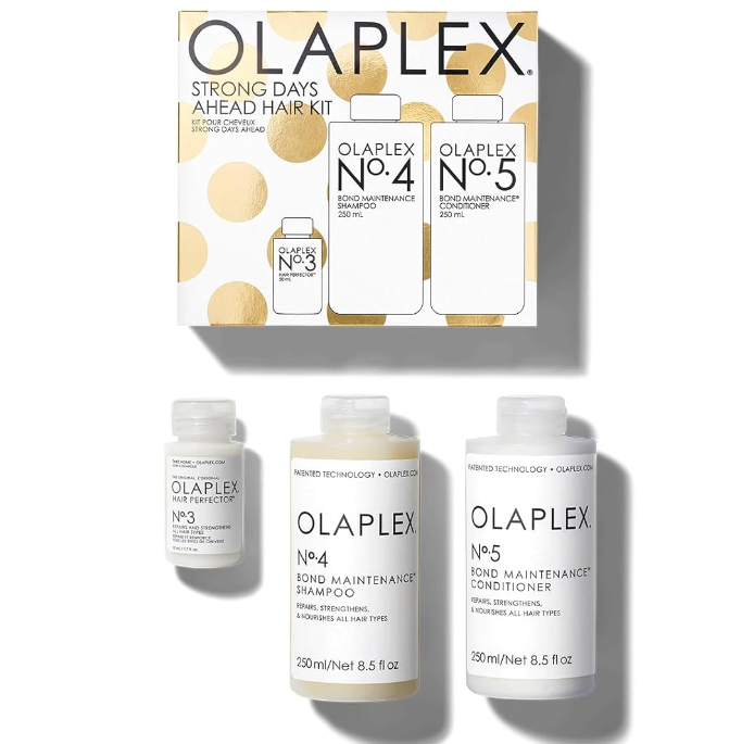 Olaplex 烫染救星洗护套装（4号洗发250ml+5号护发250ml+3号发膜50ml）272.88元