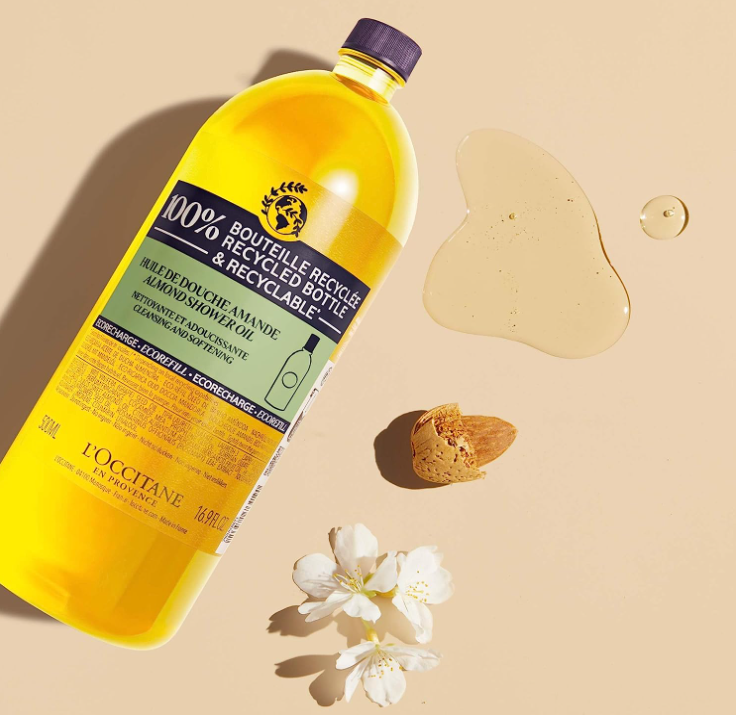 L'Occitane 欧舒丹 甜扁桃杏仁沐浴油 500ml193.1元