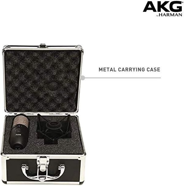 <span>天猫旗舰店￥5850！</span>AKG 爱科技 P420多指向性大振膜电容麦克风 配防震架+铝制便携箱1136元（需用券）