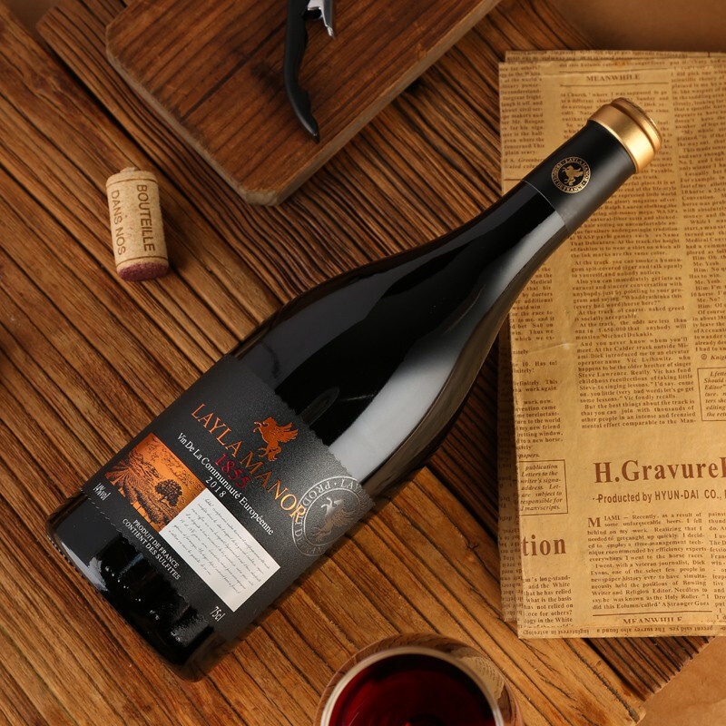法国原瓶进口，Layla Manor 蕾拉 14度干红葡萄酒750mL*6支礼盒装 163.16元包邮 买手党-买手聚集的地方