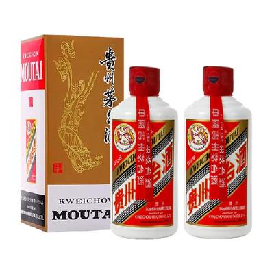 moutai 茅台 飞天茅台酒200ml*2瓶53度酱香型白酒双瓶装