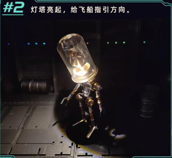 MECHANICAL PARTY 机械党 引航员 金属拼装模型
