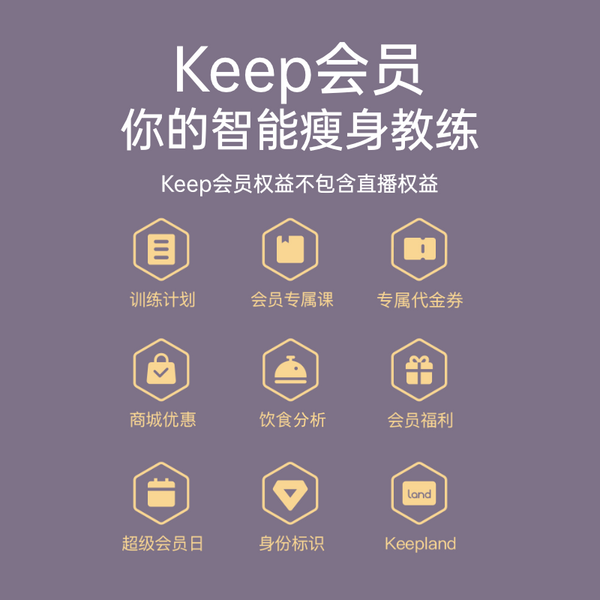 Keep 会员年卡+双月卡