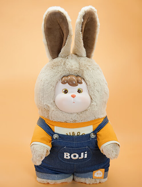 巴风特小羊 BOJI 限量款牛仔酷 大尺寸毛绒公仔 62CM