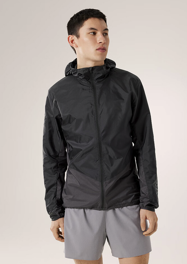 ARC'TERYX 始祖鸟 ARC’TERYX始祖鸟 NORVAN WINDSHELL HOODY 轻量 男子 风壳夹克 群青蓝/蓝黑色 S