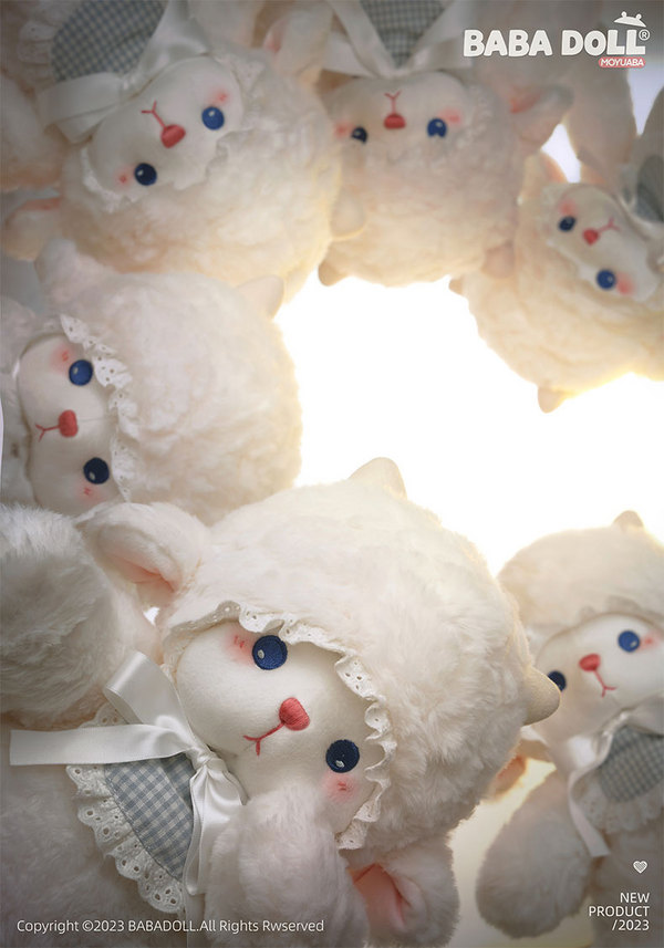BABA DOLL 小眠羊玩偶 37CM
