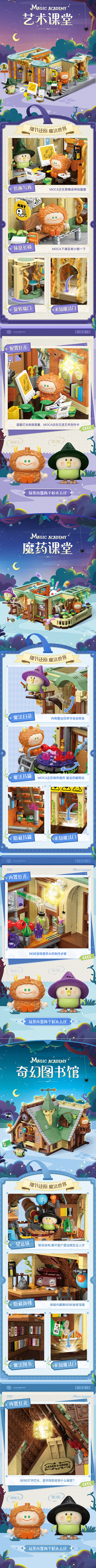 TOP TOY 小鹦鹉BEBE 魔法奇幻学院全套（含3款）