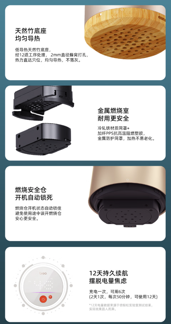 breo 倍轻松 TP-202 艾灸盒