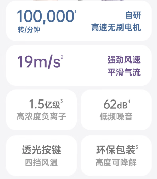 laifen 徕芬 LFHD SE-Lite 电吹风