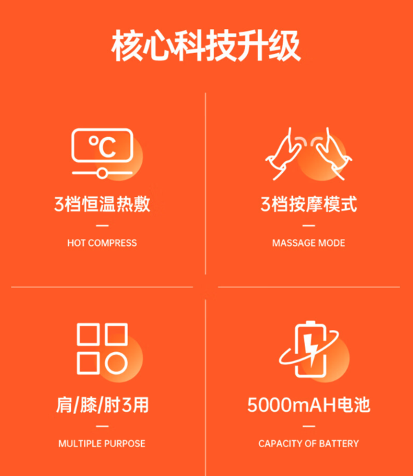 keepfit 科普菲 KPF-knee05 膝盖理疗仪 膝盖穴位按摩送爸妈！