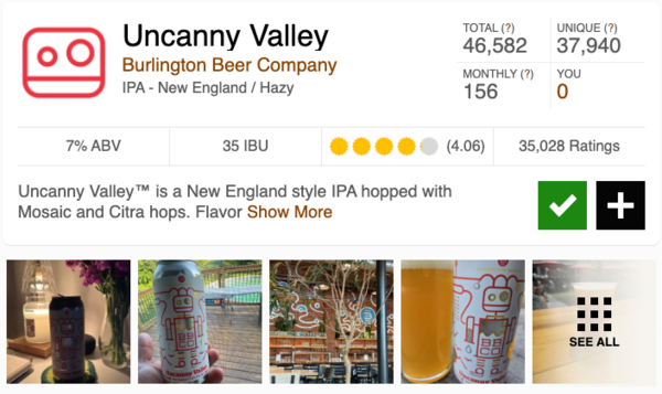 BURLINGTON 伯灵顿 神秘山谷 浑浊IPA 473ml单罐