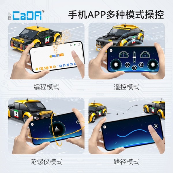 CaDA 咔搭 C51092 菲亚特 131 Abarth 拉力赛车