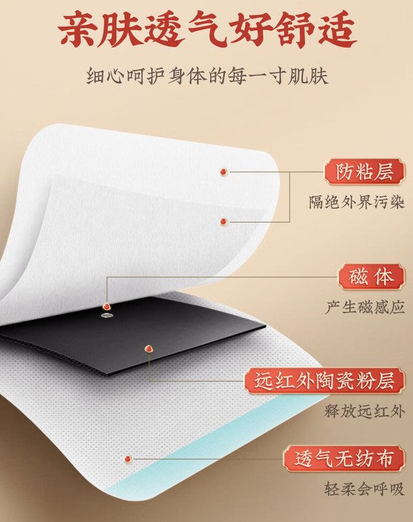 999 三九 远红外磁疗筋骨痛贴12贴