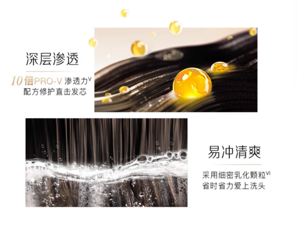 PANTENE 潘婷 乳液修护润发精华素 500g