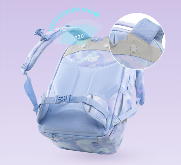 Gmt for kids 初高中生书包 4-9年级 Trend max蓝色含腰带