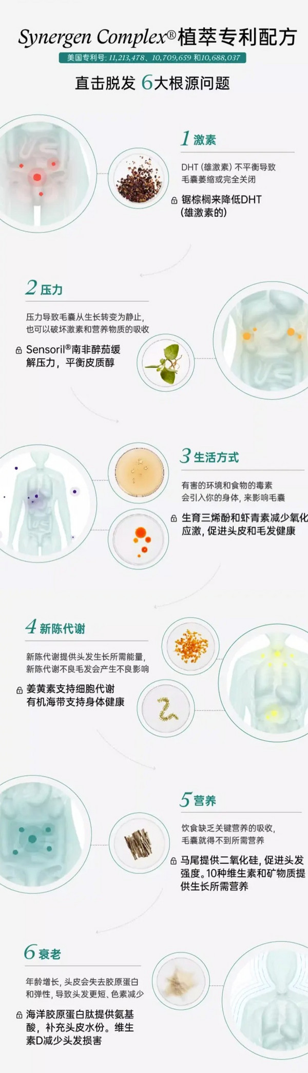 NUTRAFOL 联合利华 黄金养发胶囊 男士型 120粒