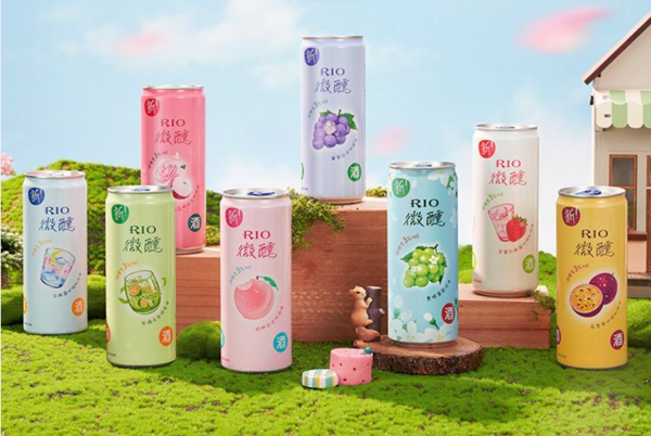 RIO 鸡尾酒3度微醺12口味330ml*12罐+8度强爽0糖4罐+赠玻璃杯