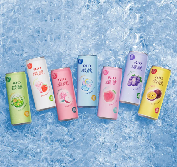 RIO 鸡尾酒微醺清爽强爽混合 330ml*20罐 赠玻璃杯2个