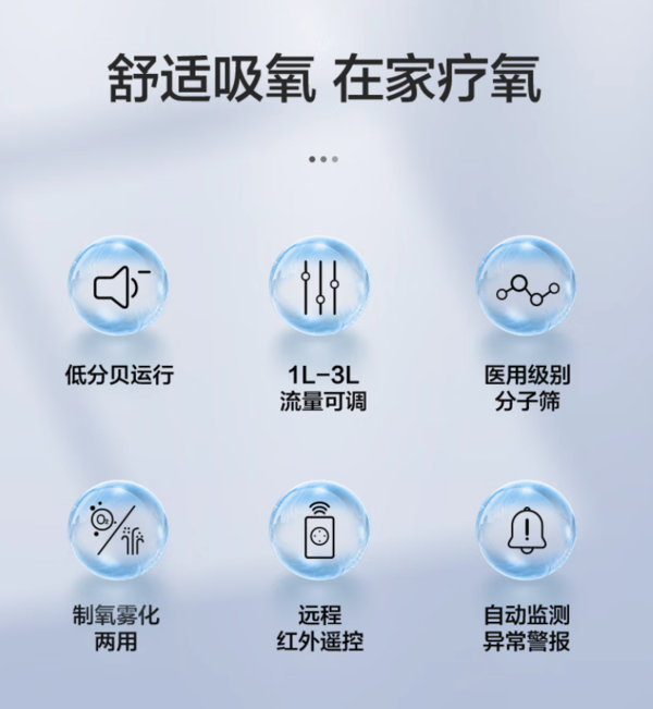 松下 Panasonic 小型医用制氧机 3L升ZY-3EW