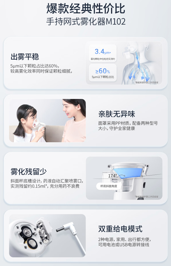 鱼跃 M102 雾化器