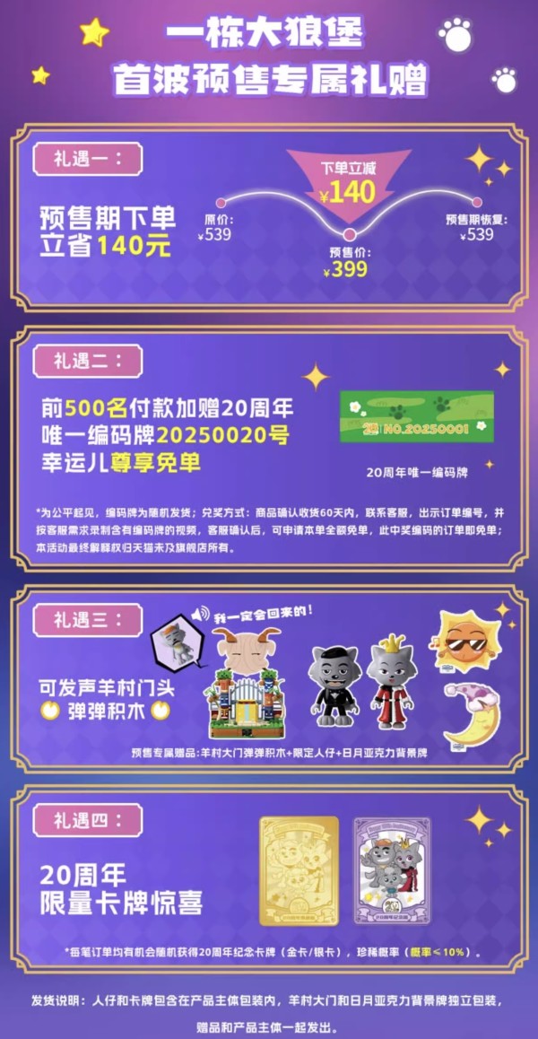 未及 WeKKi 喜羊羊与灰太狼系列 518200 一栋大狼堡