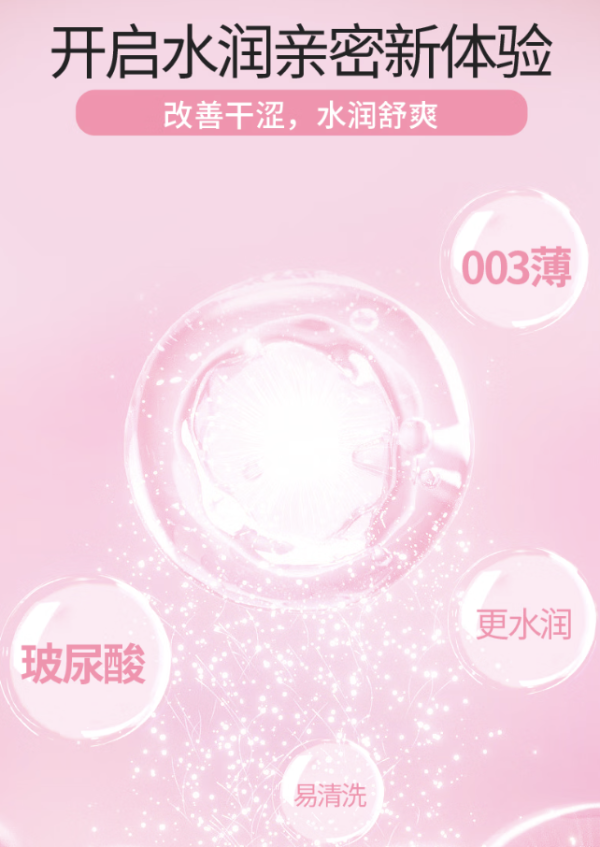 诺丝 003玻尿酸超薄安全套 24只（003玻尿酸*12+003超薄*12）