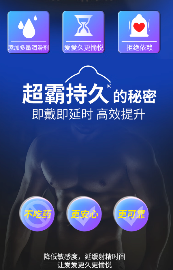 诺丝 超霸持久安全套 24只