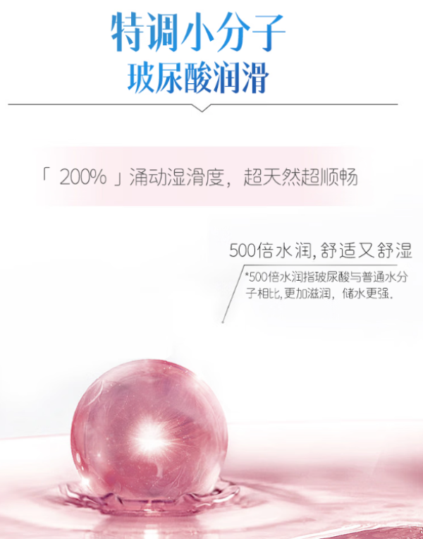 诺丝 玻尿酸安全套003 20只