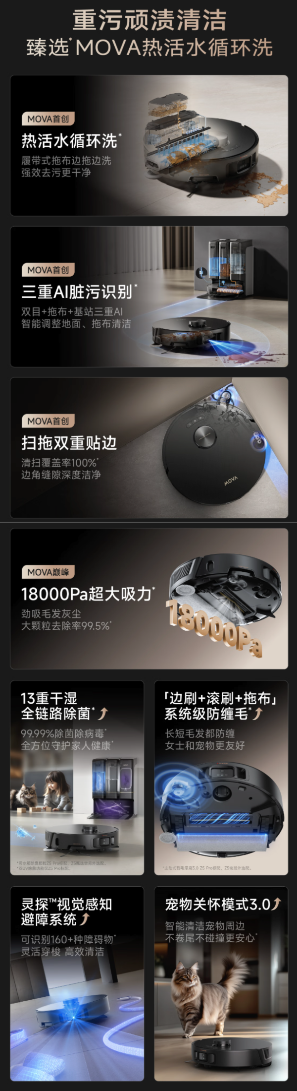 MOVA Z5 扫拖一体机 水箱版