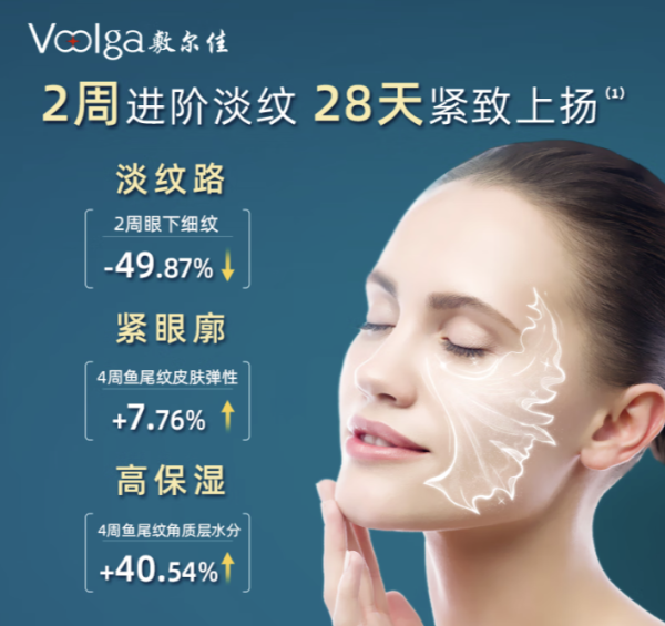 敷尔佳 一刻抚纹晶透眼膜 眼膜1盒5对