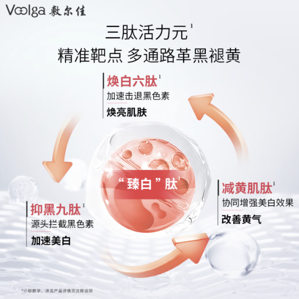 敷尔佳 臻白面膜1盒（5片）