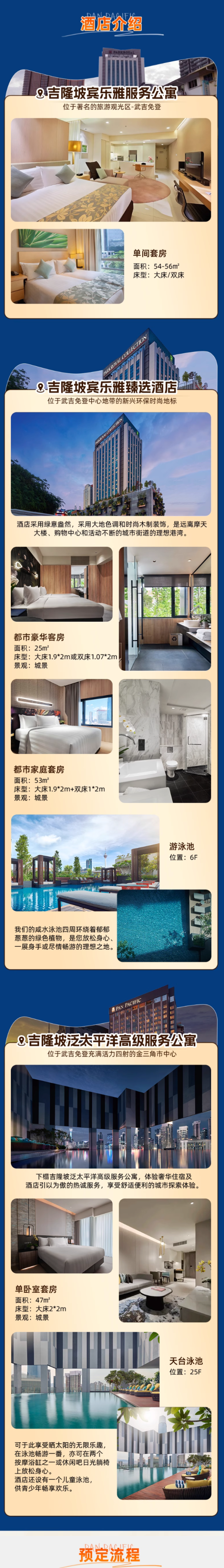 【618】泛太平洋马来吉隆坡3店1-2晚+双早+暑期端午可用