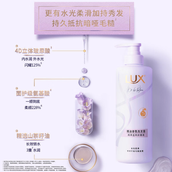 力士 精油香氛系列 纯净蓝风铃香氛洗发露 470g