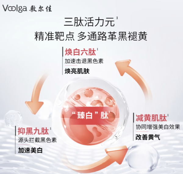 敷尔佳 亮肤臻白面膜26g*5贴*3盒