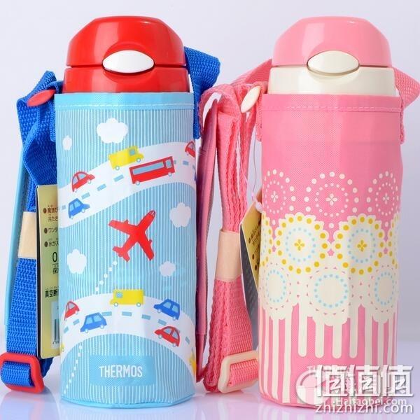 Thermos膳魔师FHL-400F SKY儿童保温吸管杯 400ml 天蓝色