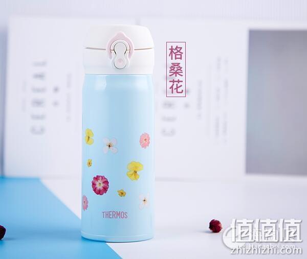 2016限量THERMOS膳魔师JNL-402/400毫升保温杯 浅蓝色
