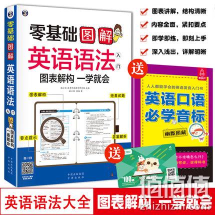  《零基础 图解英语语法入门  图表解构 一学就会》