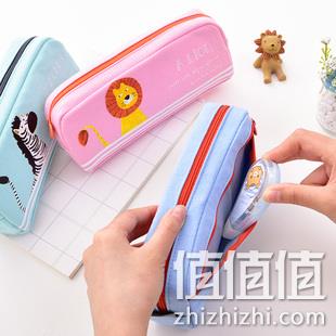  得力 多功能防水笔袋