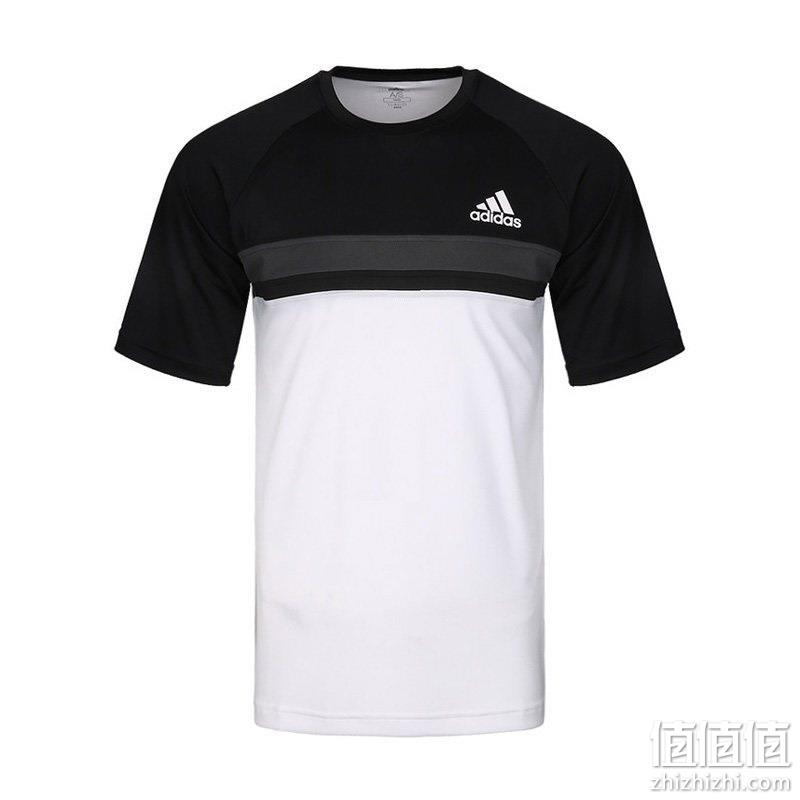  6日0点：阿迪达斯(adidas)2018夏季男装运动训练宽松透气短袖T恤 CE1429