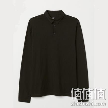  HM 男士商务透气POLO衫