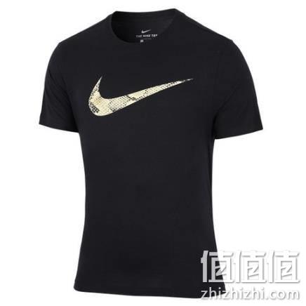  1日0点、618预告：NIKE 耐克 SPORTSWEAR SWOOSH AT2678 男子T恤