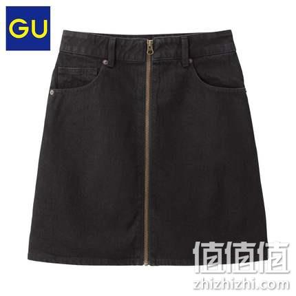  GU 牛仔迷你裙